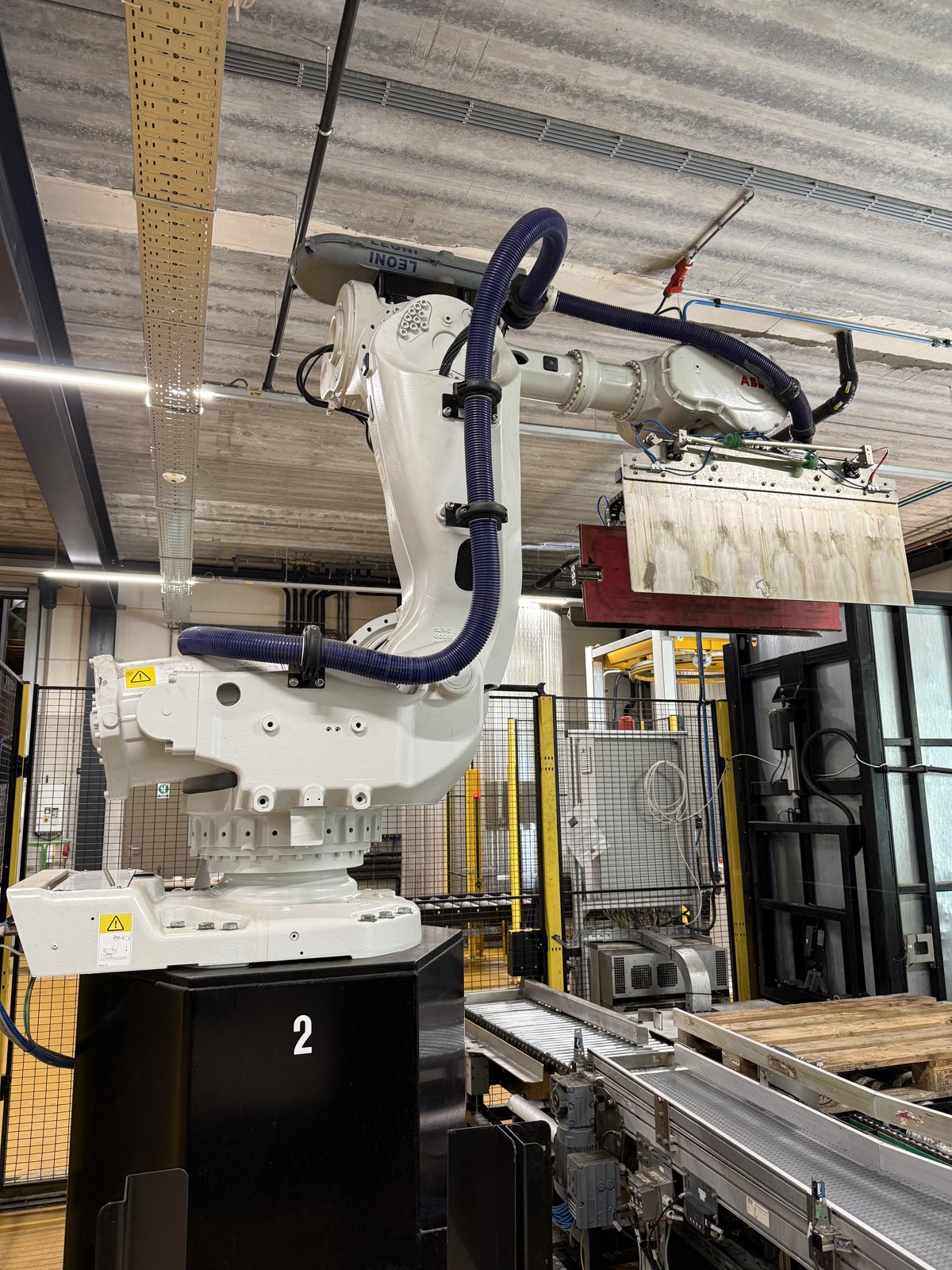 Groot onderhoud aan 2x ABB IRB 7600