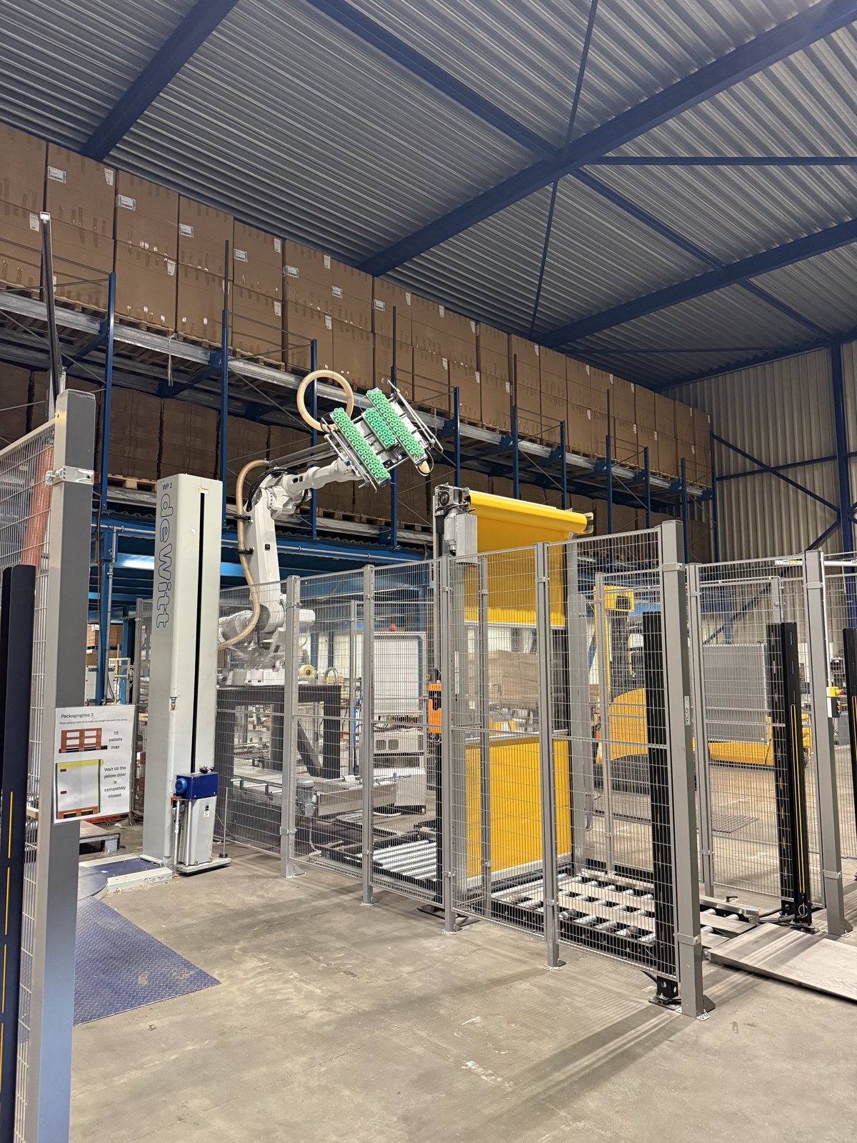 Groot onderhoud 4 robots met RCO